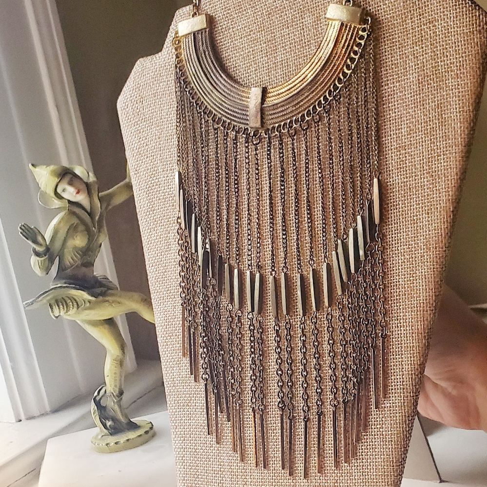 Beautiful Statement Boho Necklace - image 1